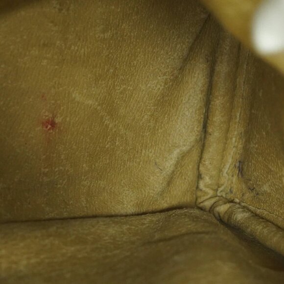 GUCCI Sherry Micro GG PVC Mini Boston Handbag Brown Gold - Picture 5 of 10